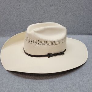Cavenders Bangora Hat Cowboy Hat with Brown Band